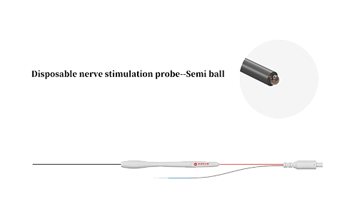 Sonda de estimulação nervosa descartável